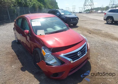 2019 Nissan Versa 1.6 Sv из США, поврежденный, VIN 3N1CN7AP4KL839080